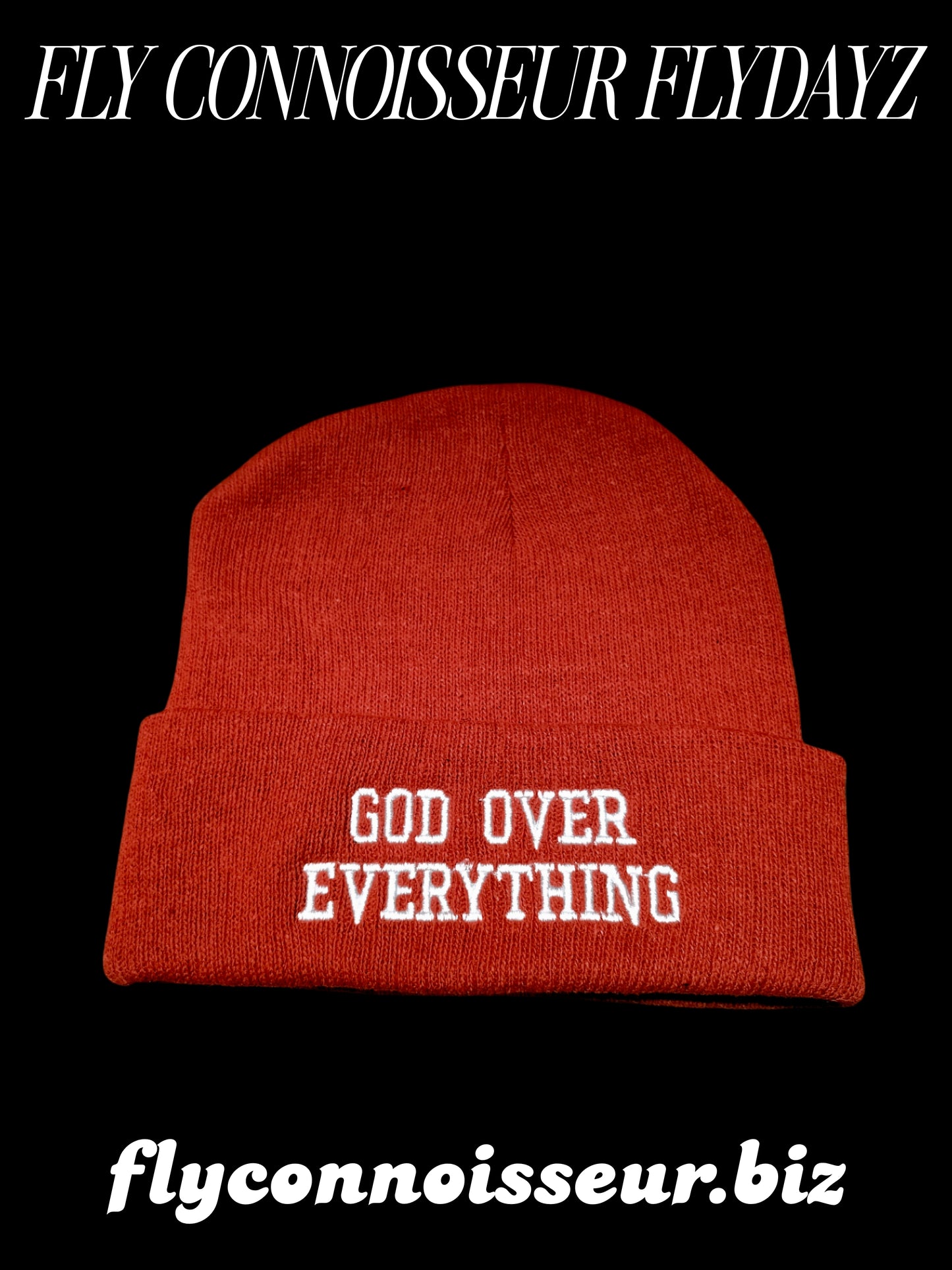 LIMITED EDITION (G.O.E.). GOD OVER EVERYTHING BEANIE