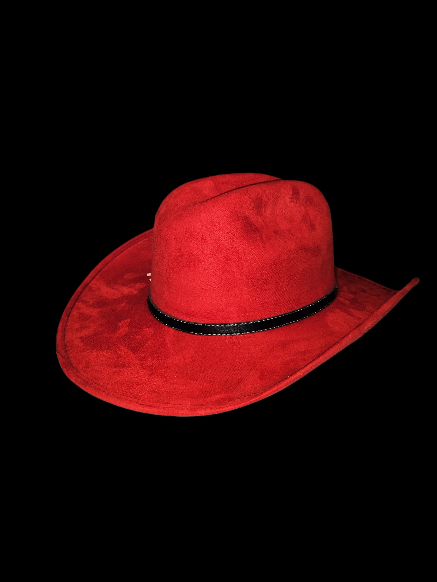 RED SUEDE TEJANA HAT