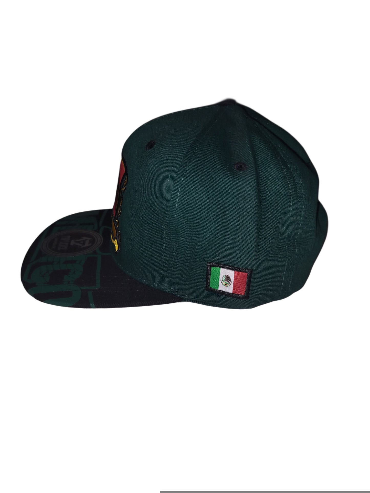 MEXICO WITH EAGLE (MEXICO CON AGUILA) SNAPBACK VERDE Y NEGRA