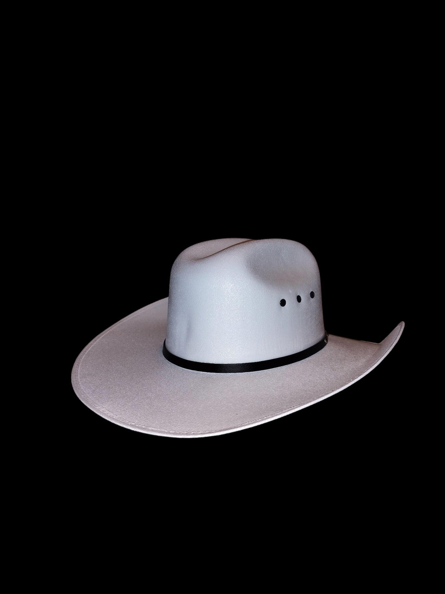 WHITE CANVAS TEJANA HAT