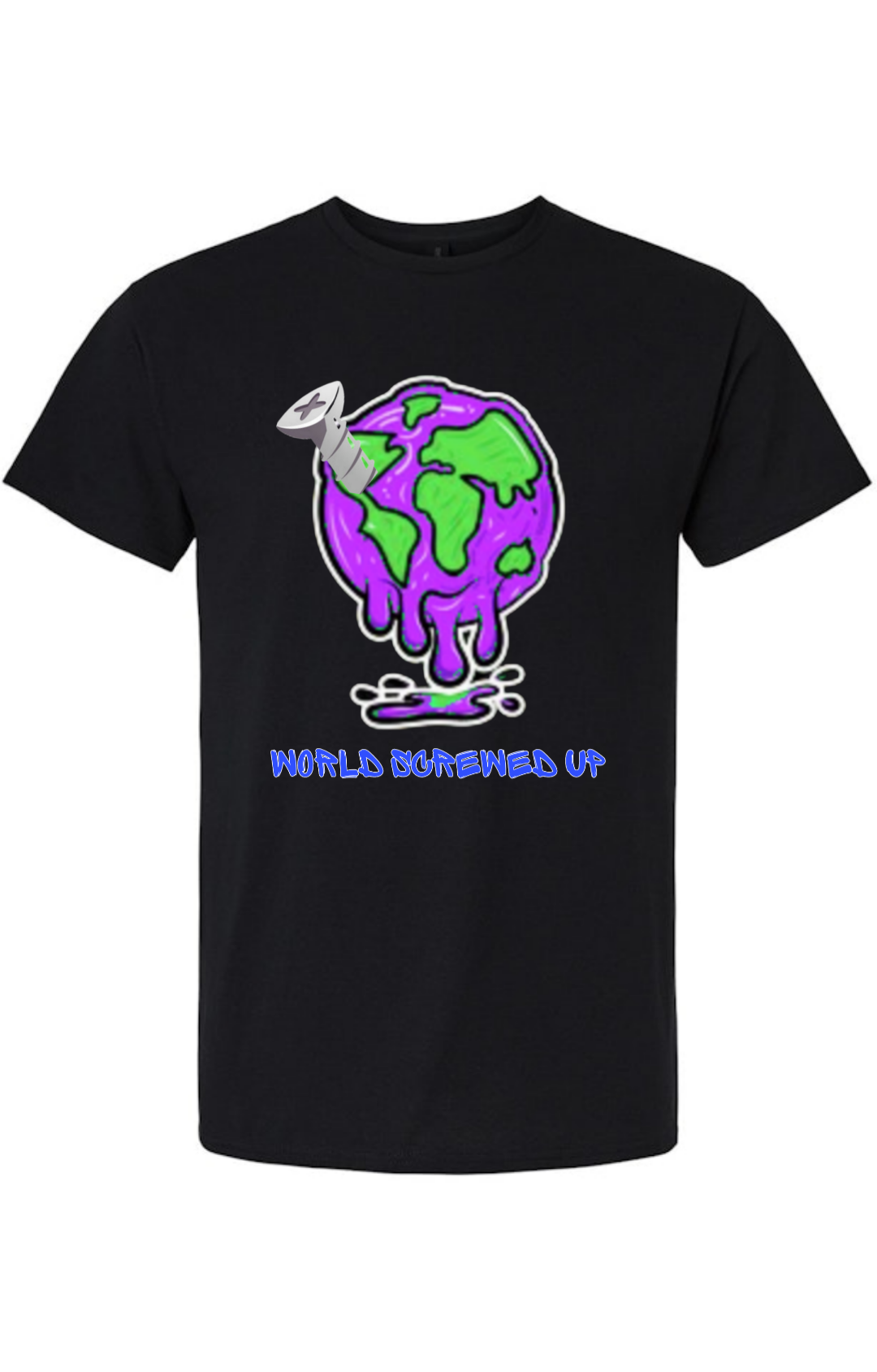 WORLD SCREWED UP EX'SCREWSIVE LIMITED EDITION T-SHIRT (BLACK)